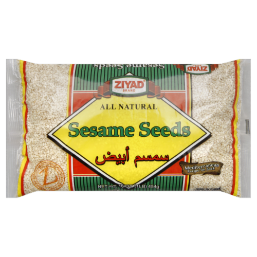 Natural White Sesame Seeds 14 oz