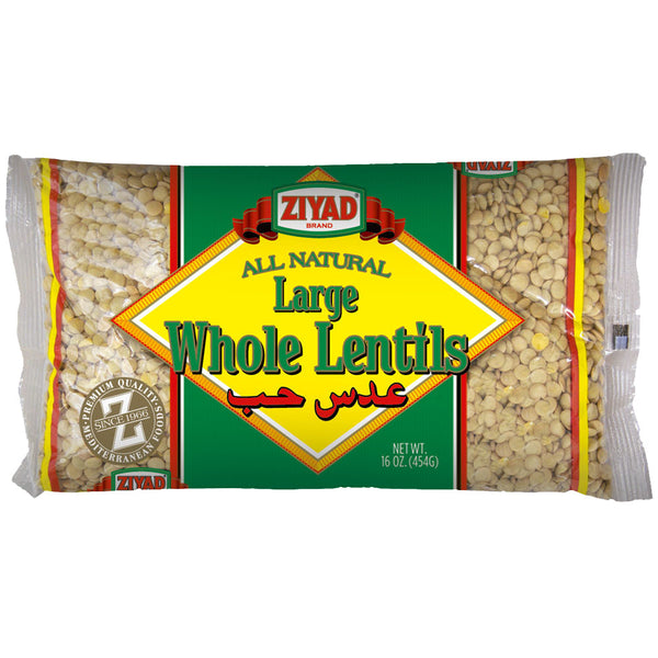 Ziyad Whole Green Lentils 2 lbs