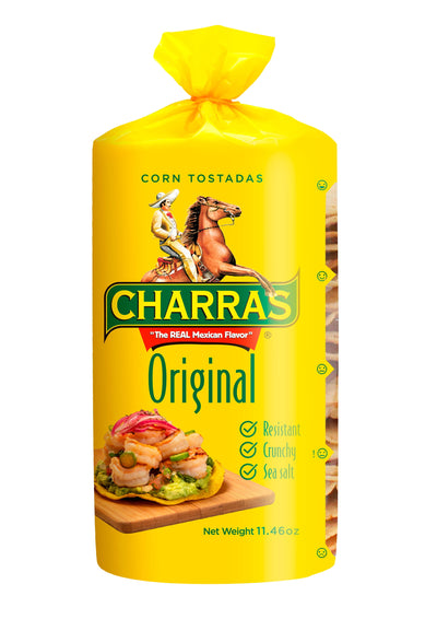 Charras Corn Tostadas