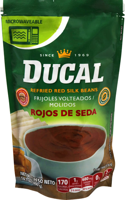 Ducal Refried Red Beans 14.1 oz