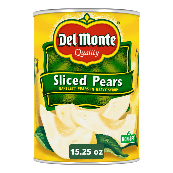 Del Monte Sliced Pears in Heavy Syrup 15 oz