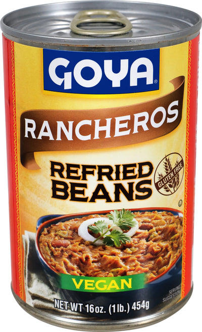 Goya Traditional Refried Beans Vegan 16 oz