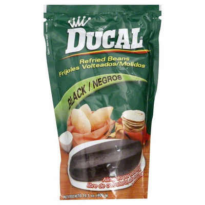 Ducal Refried Black Beans 14.1 oz