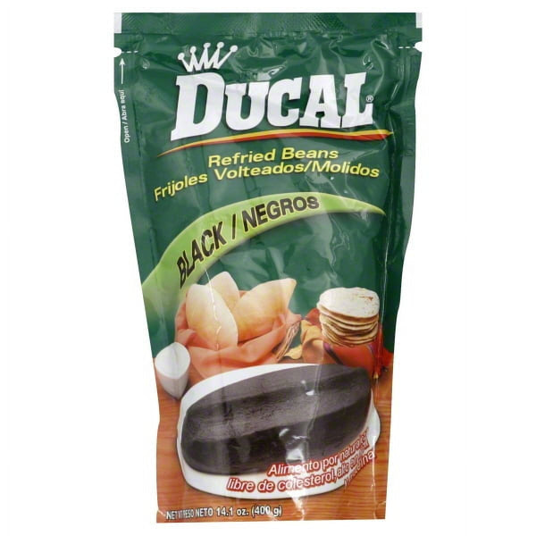 Ducal Refried Black Beans 14.1 oz