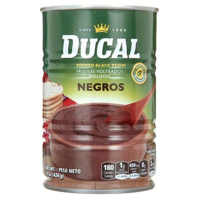 Ducal Refried Black Beans 15 oz