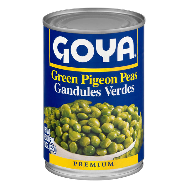 Goya Green Pigeon Peas Gandules Verdes 15 oz