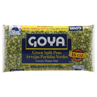 Goya Green Split Peas Matar Dal 16 oz