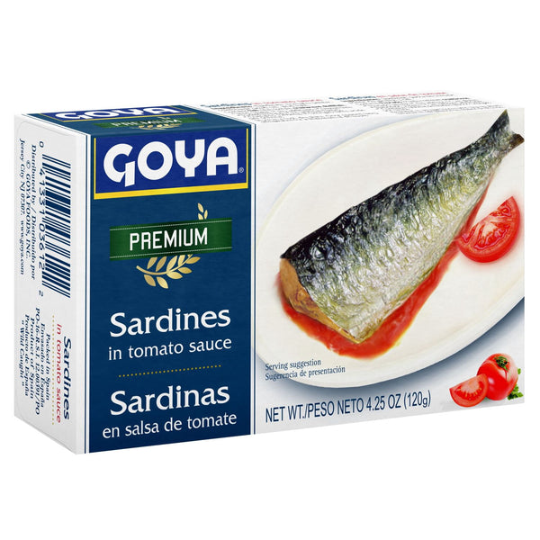 Goya Premium Sardines in Tomato Sauce 4.25 oz