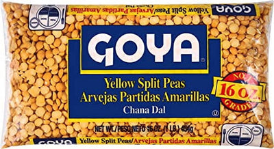 Goya Yellow Split Peas Chana Dal 16 oz