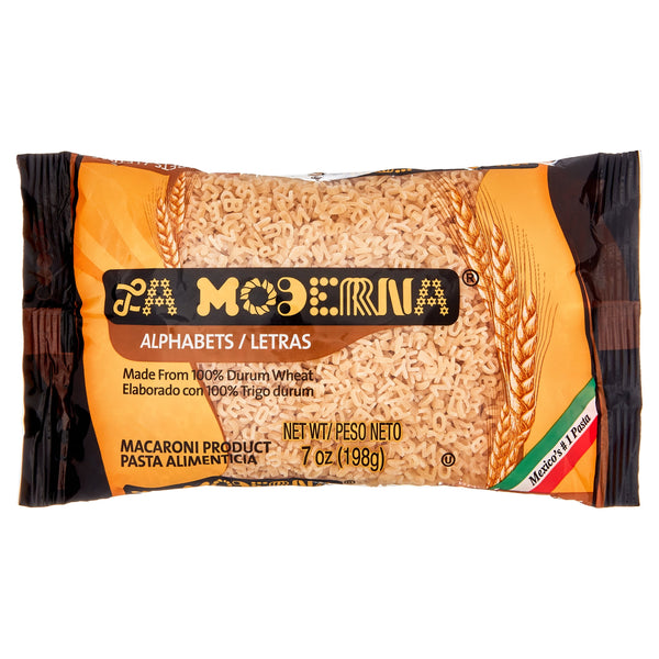 La Moderna Alphabets Letras Pasta 7 oz