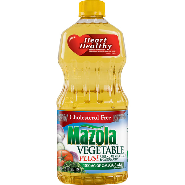 Mazola Vegetable Plus! Oil 40 fl oz