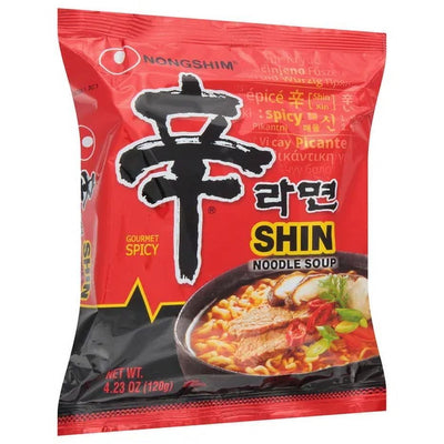 Nongshim Shin Ramyun Gourmet Spicy Ramen Noodle Soup 4.23 oz
