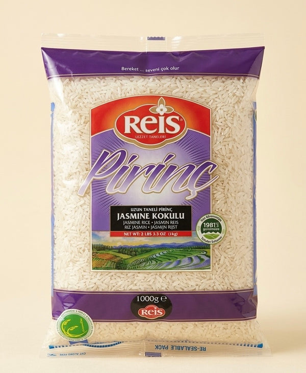 Reis Jasmine Kokulu Long Grain White Rice - 2.2 lbs Bag