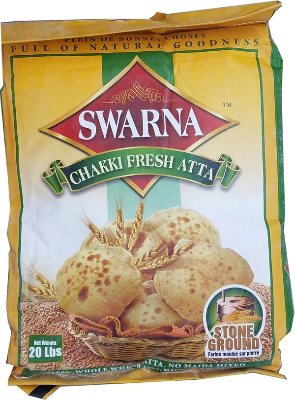 Swarna Chukka Fresh Atta 20lb