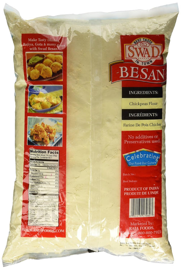 Besan Gram Flour 2lb Desi Chickpea Flour